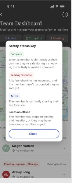 tap info